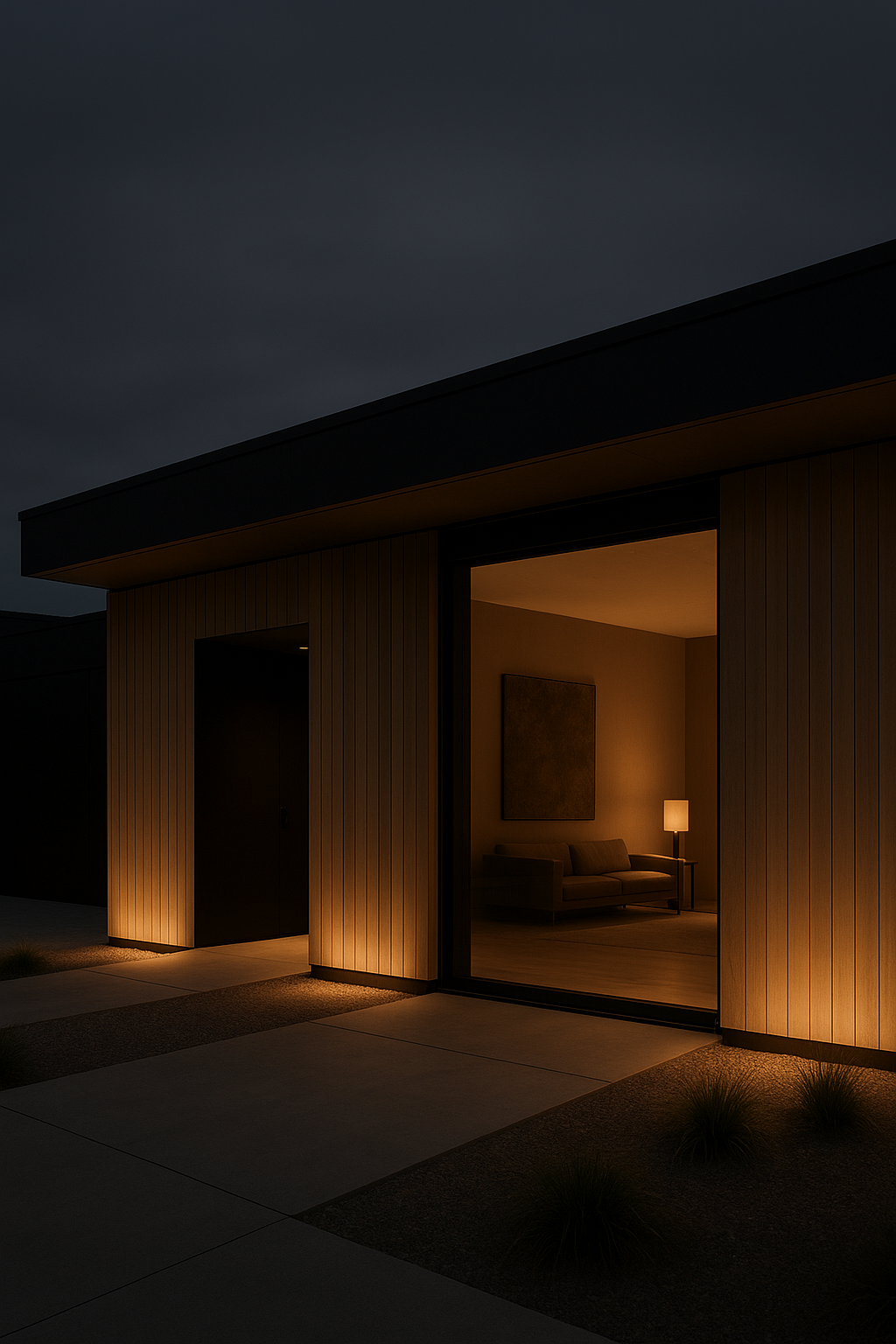 Modern house interior design